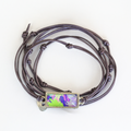 Leather Charm Bracelet