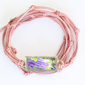Leather Charm Bracelet