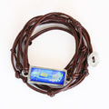Leather Charm Bracelet