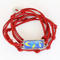 Leather Charm Bracelet