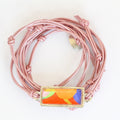 Leather Charm Bracelet