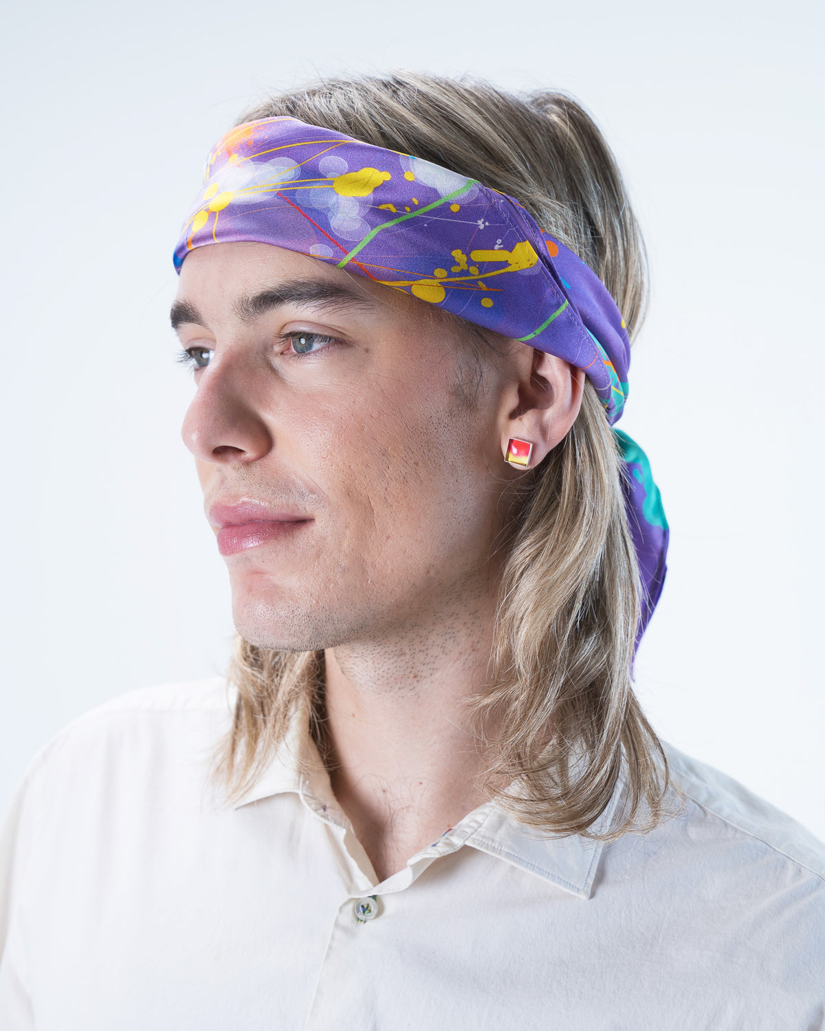 Purple Haze Silk Scarf | Wholesale