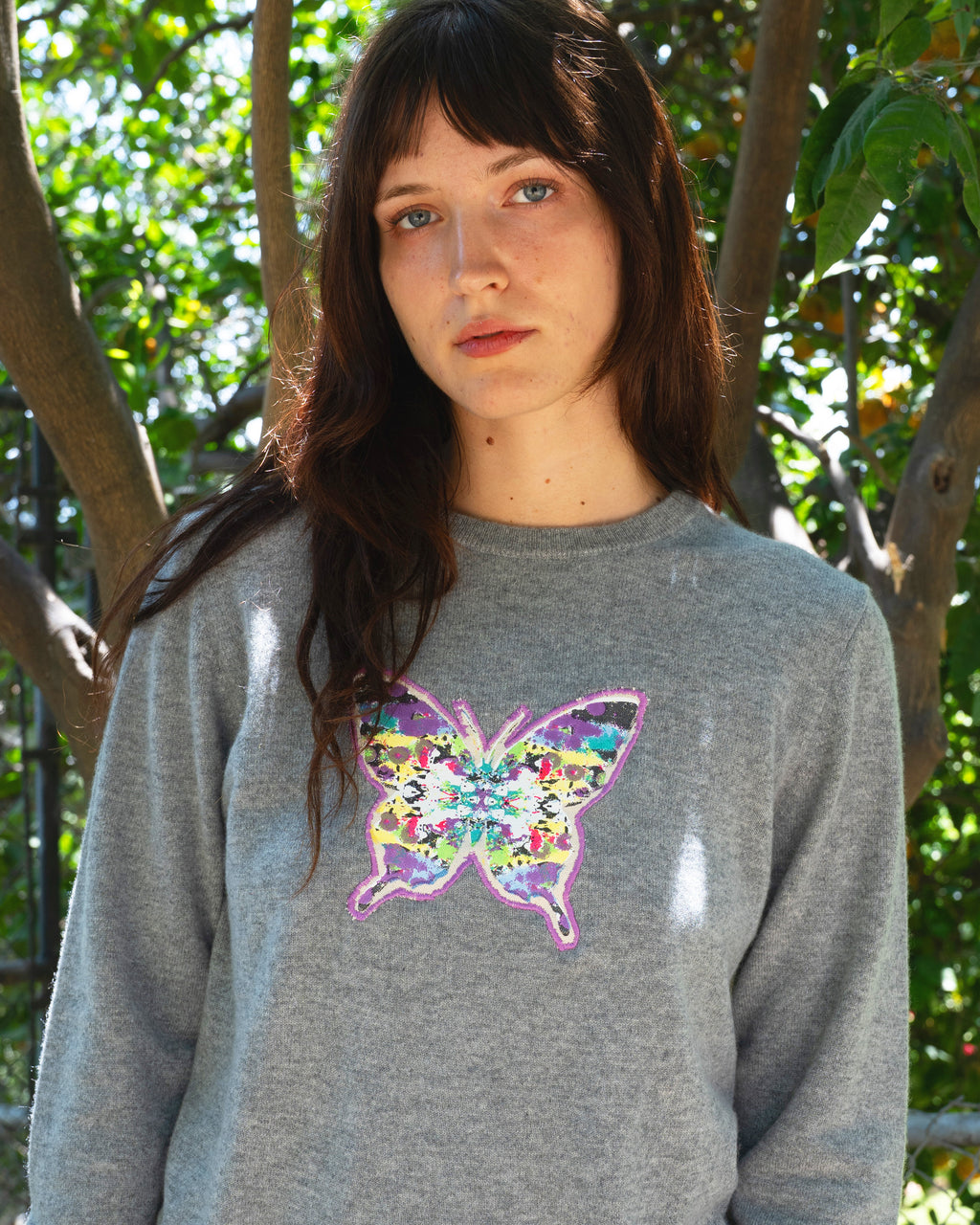 Limited Edition Butterfly Cashmere Sweater