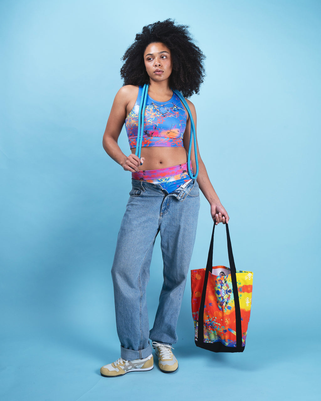 Coral Reef Sports Bra