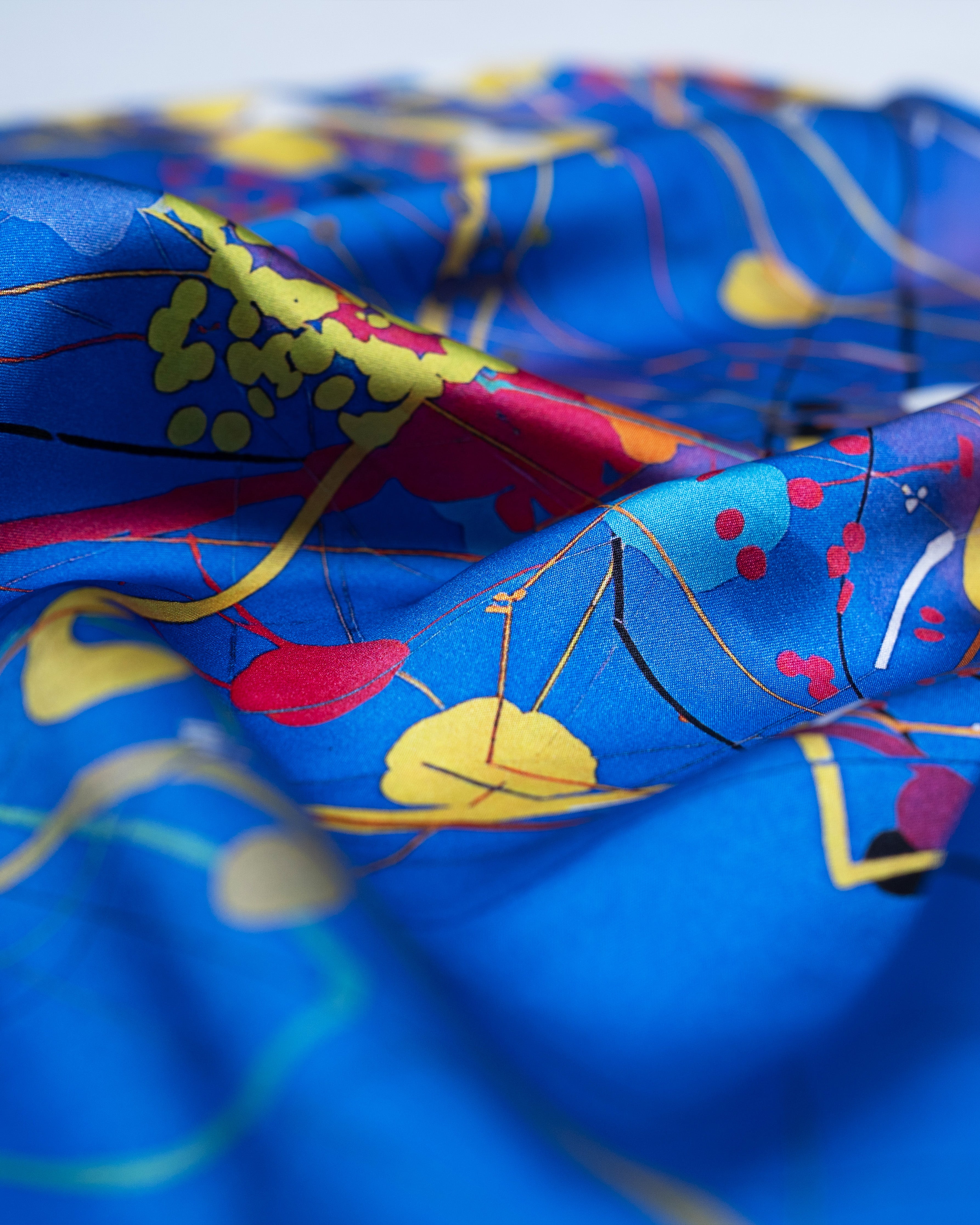 Kinetic Energy Silk Scarf 65