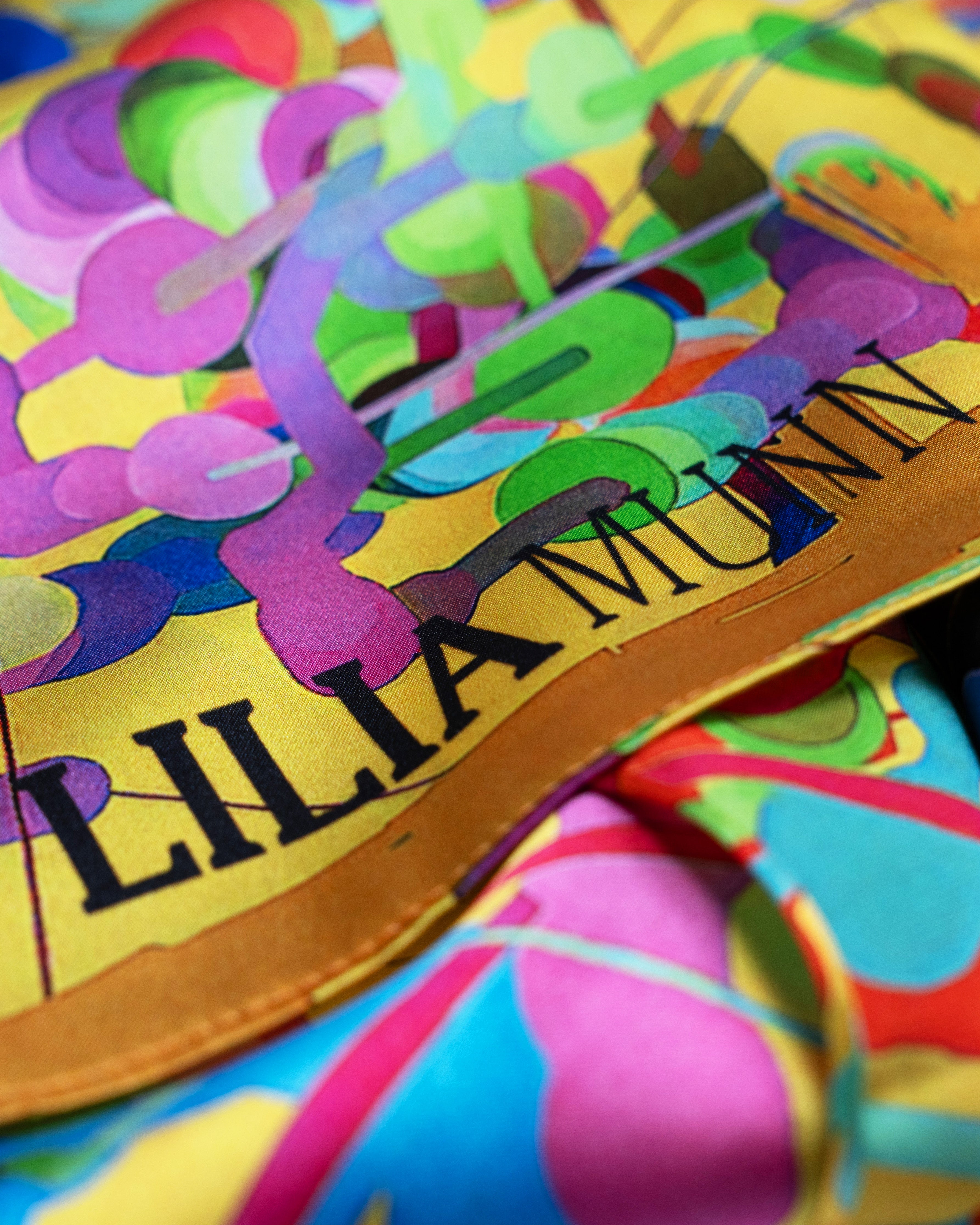 Pixel Fascination Silk Scarf 65