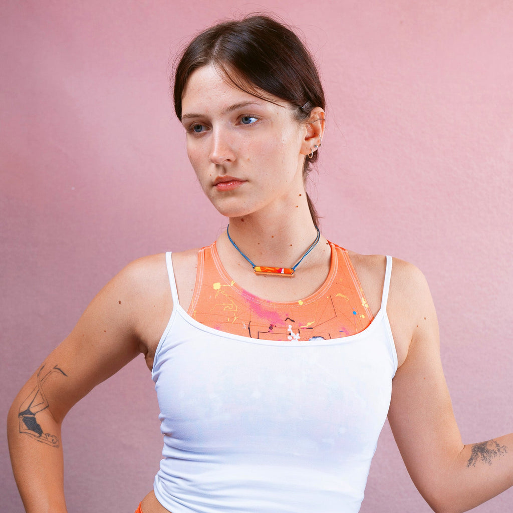 Leather Statement Necklace