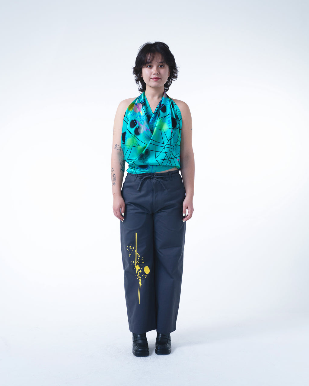 Beneath the Sea Silk Scarf 90