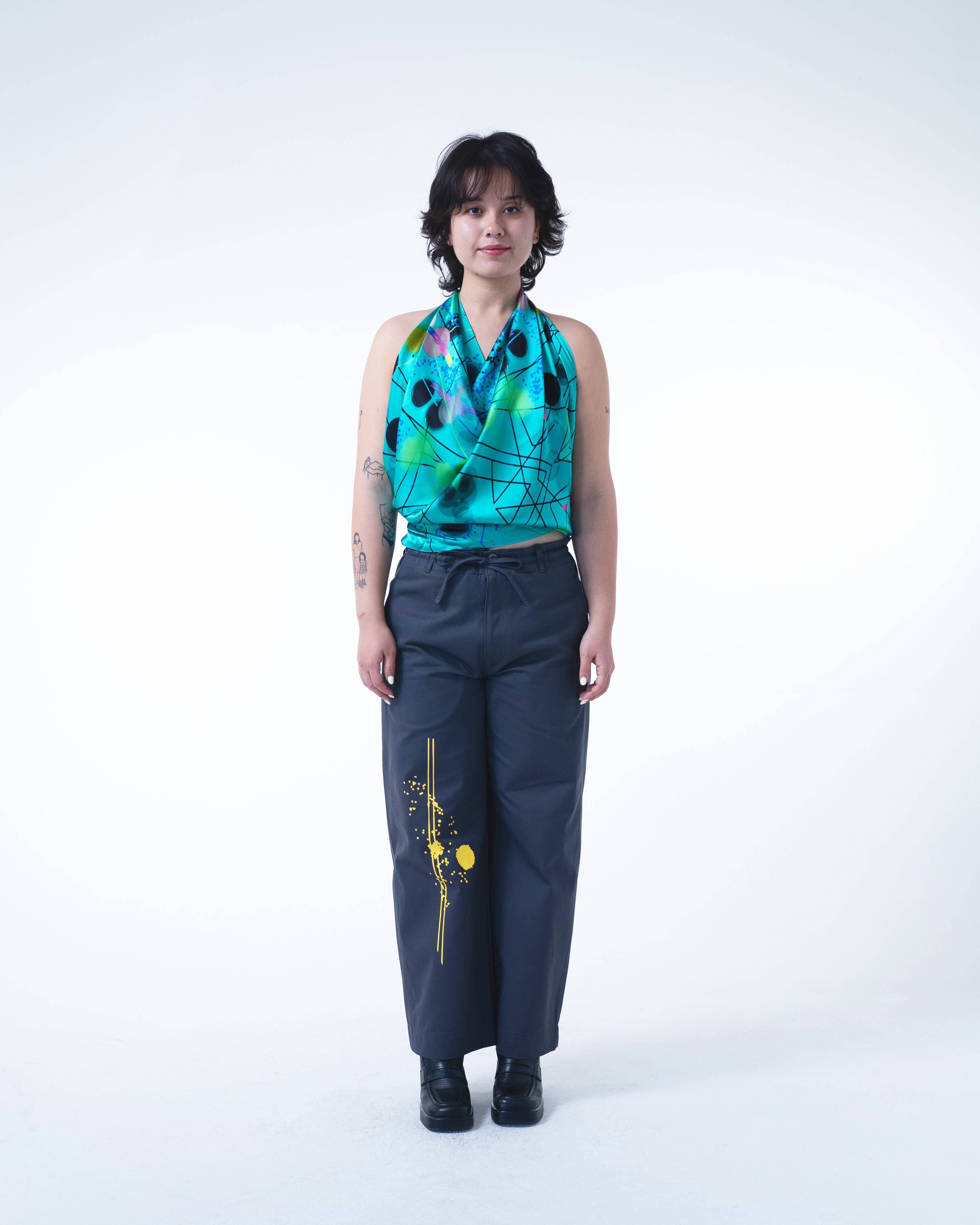 Beneath the Sea Silk Scarf 90