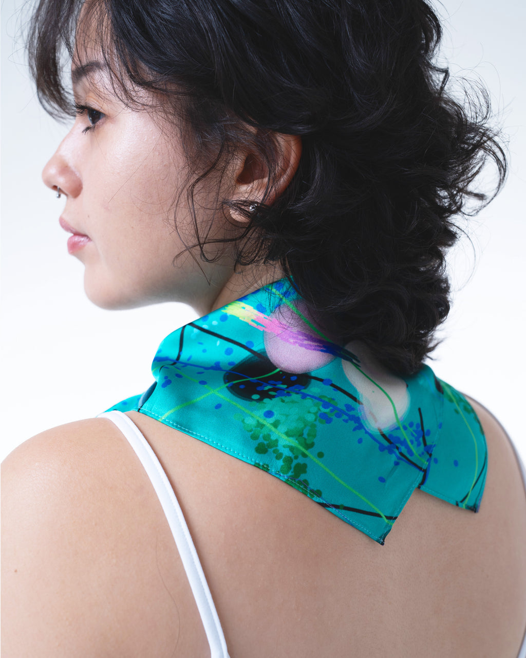 Beneath the Sea Silk Scarf 65