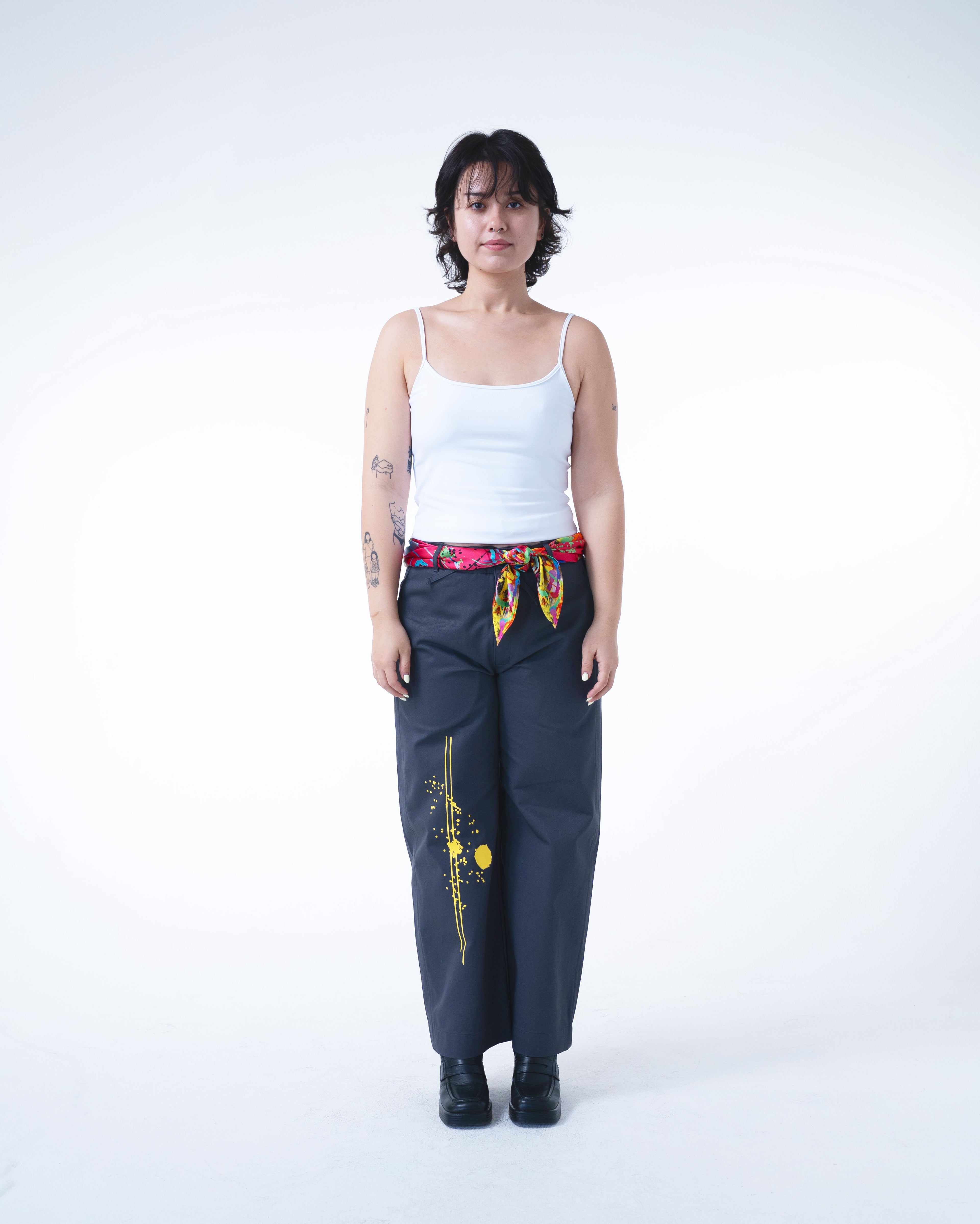 Dragon Fruit Silk Scarf 90