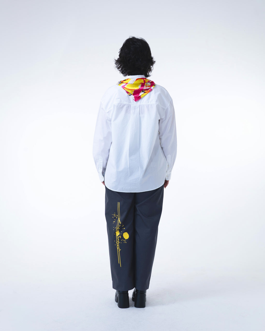 Geometric Play 3 Silk Scarf 65