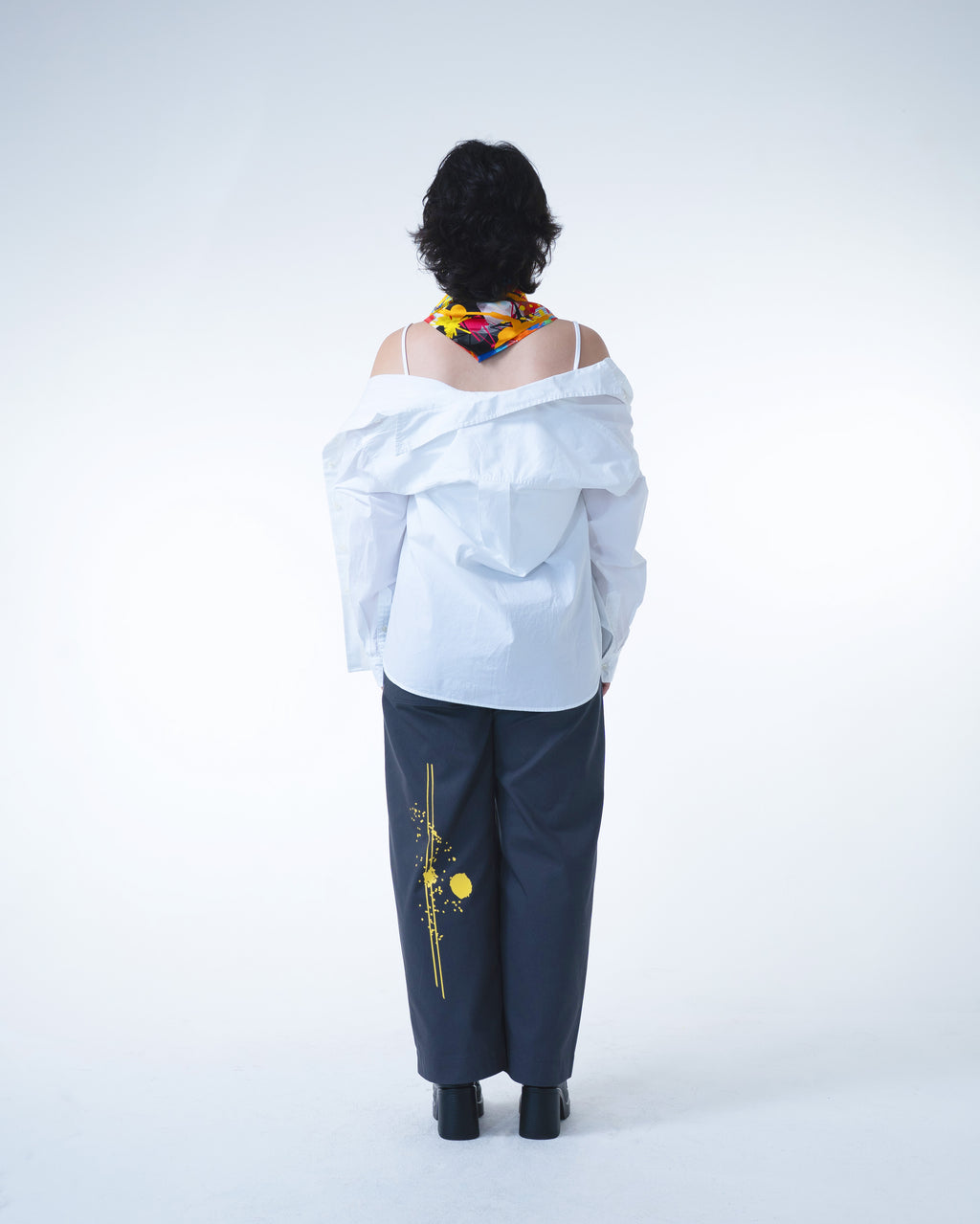 Italy Silk Scarf 65