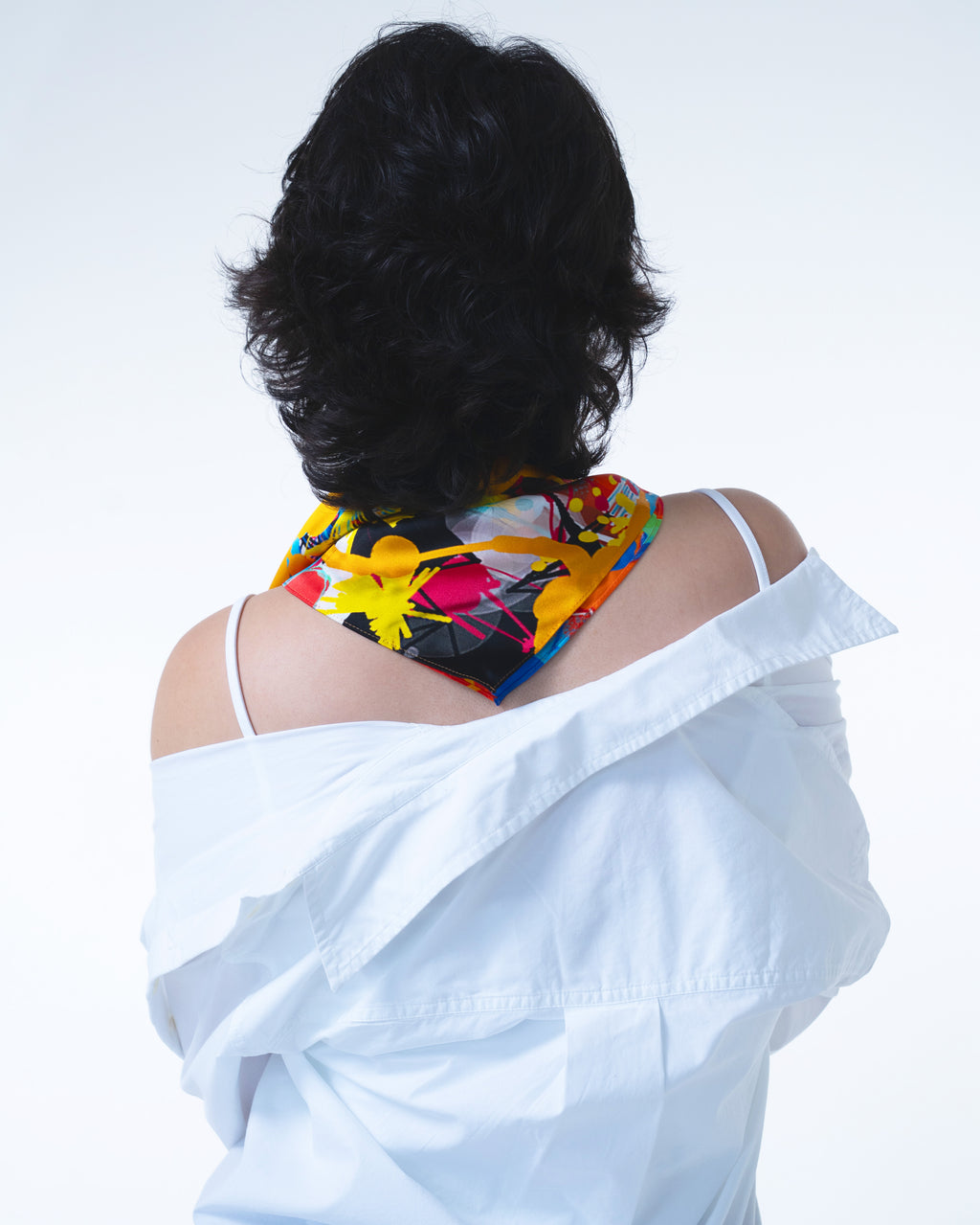 Italy Silk Scarf 65