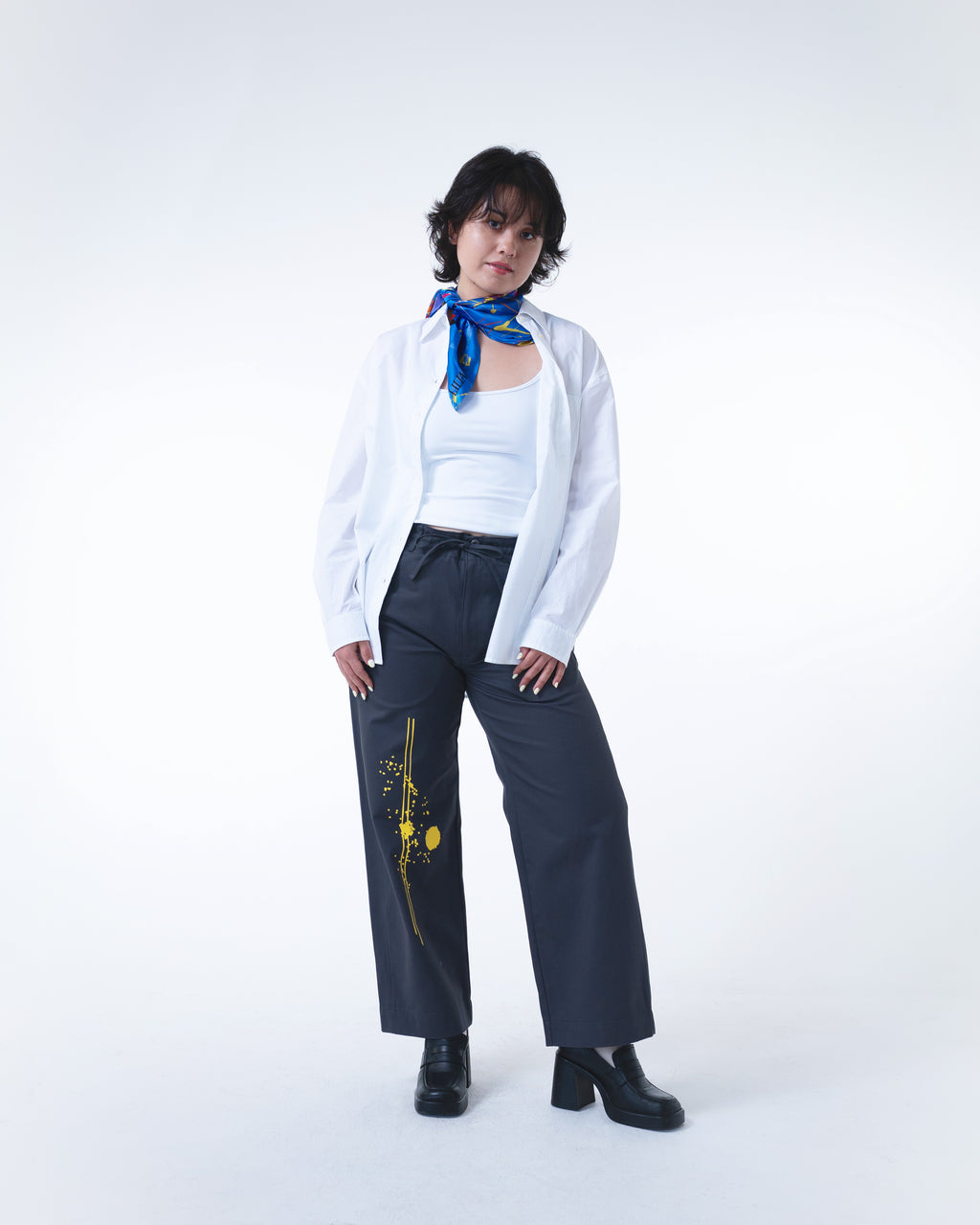 Kinetic Energy Silk Scarf 65