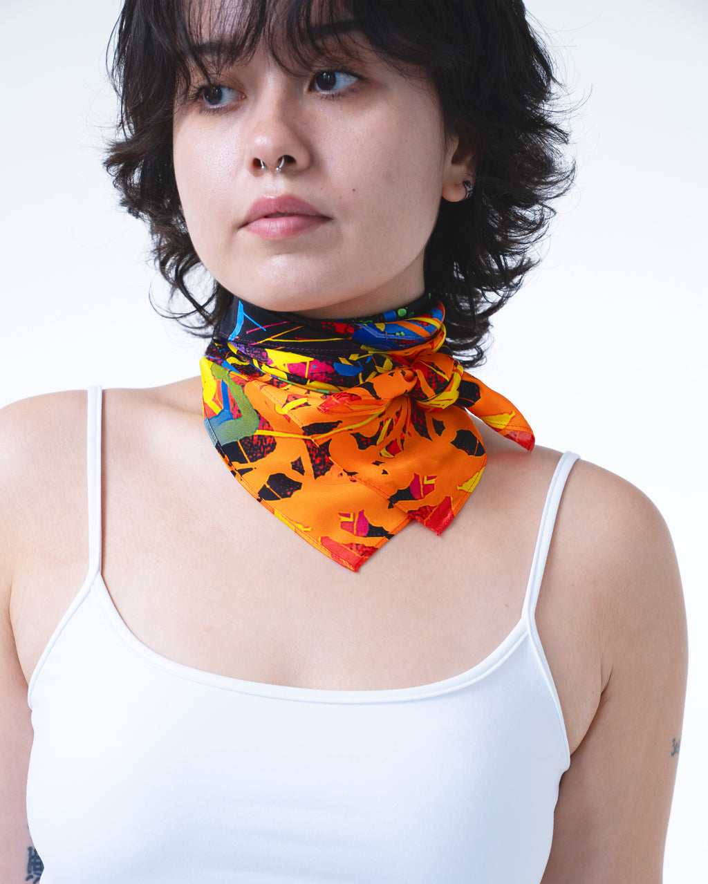 Nebula 1 Silk Scarf 65