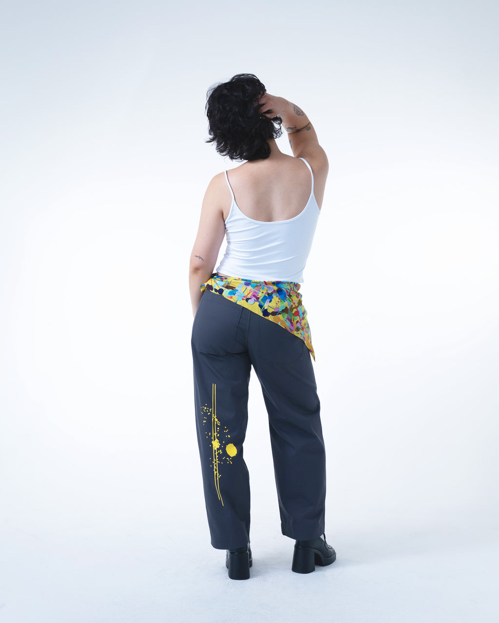 Pixel Fascination Silk Scarf 65