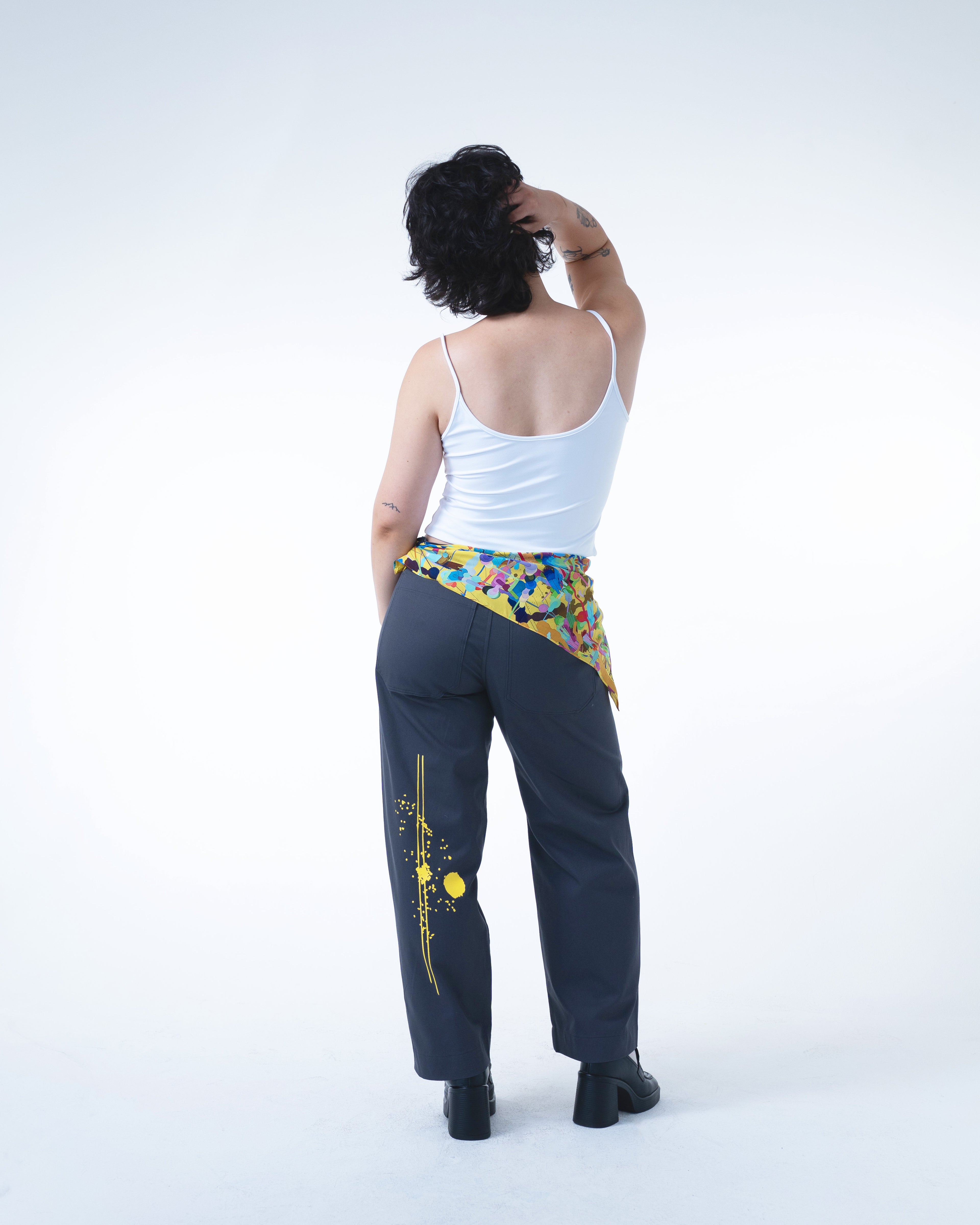 Pixel Fascination Silk Scarf 65