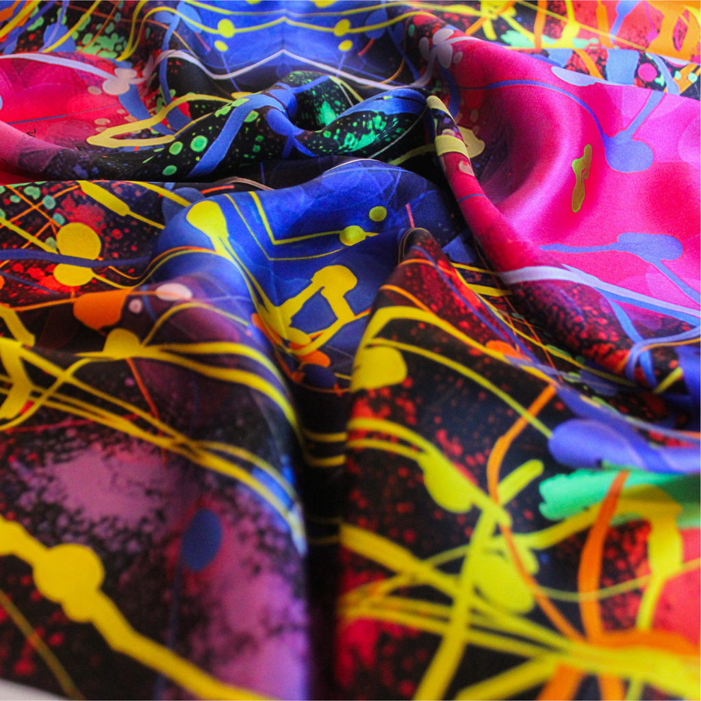 luxury silk scarf | nebula 1 | WHOLESALE