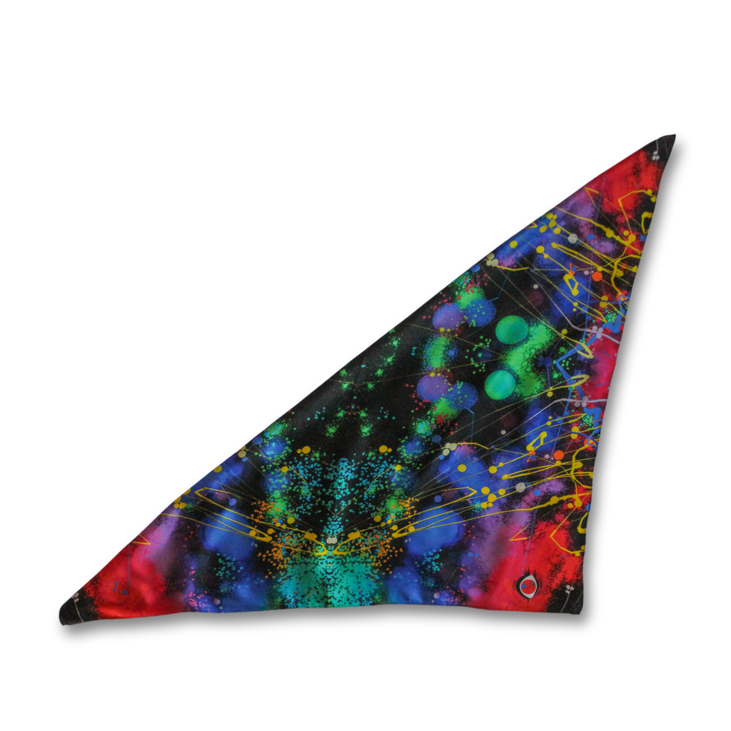 luxury silk scarf | nebula 2 | WHOLESALE