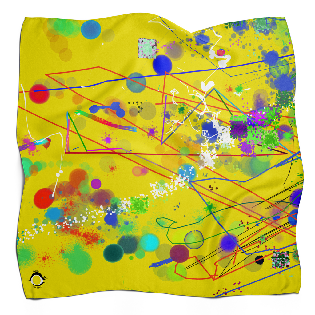 Yayoi Inspired Silk Scarf 65